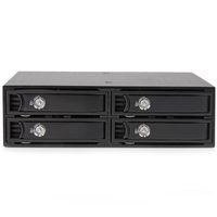 StarTech.com 4-bay mobile rack backplane voor 2,5 inch SATA-/SAS-schijven - thumbnail