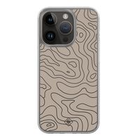 iPhone 13 Pro hybride hoesje - Abstract lines