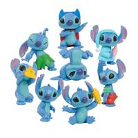 Disney stitch - set van 8 speelfiguren