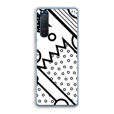 Pop Art #4: Sony Xperia 5 II Transparant Hoesje