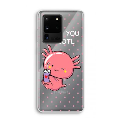 Love You A Lotl: Samsung Galaxy S20 Ultra Transparant Hoesje
