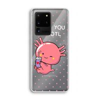 Love You A Lotl: Samsung Galaxy S20 Ultra Transparant Hoesje Love You A Lotl: Samsung Galaxy S20 Ultra Transparant Hoesje