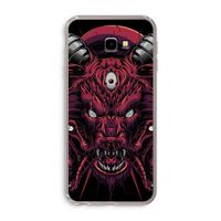 Hell Hound and Serpents: Samsung Galaxy J4 Plus Transparant Hoesje