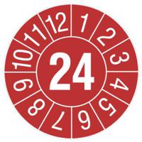 Cimco 182696 Teststickers 2024 Rood Zelfklevende folie (Ø) 30 mm 30 mm 1 stuk(s) - thumbnail