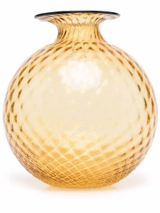 Venini vase Monofiori Balloton en verre - Jaune