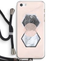 Creatieve toets: iPhone 5 / 5S / SE Transparant Hoesje met koord