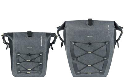 Basil navigator storm m - sportieve en functionele enkele fietstas - zwart