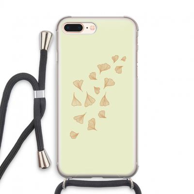 Falling Leaves: iPhone 7 PLUS Transparant Hoesje met koord