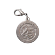 25 Years of Geocaching nano trackable charm
