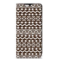 Samsung Galaxy A33 5G Hoesje met Magneet Aztec Brown