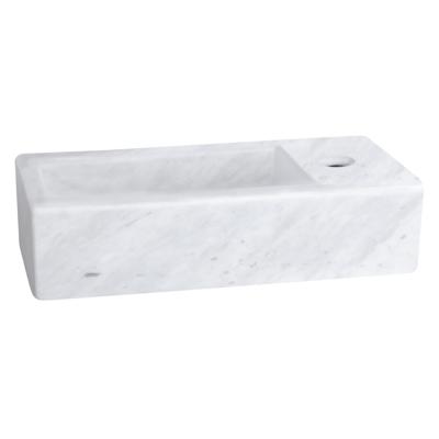 Differnz Helios fontein marmer - 37.5 x 18.5 x 9.5 cm - wit