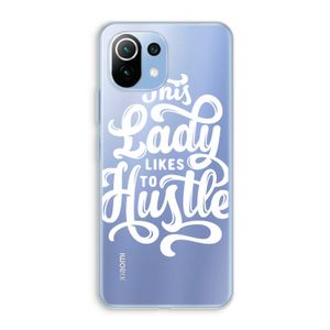 Hustle Lady: Xiaomi Mi 11 Lite Transparant Hoesje