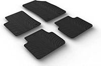 Rubbermatten passend voor Opel Crossland X 2021- (4-delig + montageclips) GL0101