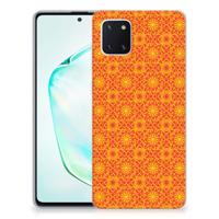Samsung Galaxy Note 10 Lite | TPU bumper | Batik Oranje