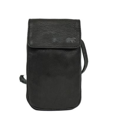 Bear Design Phone Bag Romee Telefoontasje Zwart