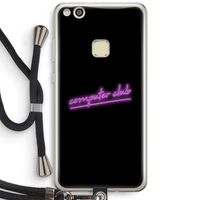 Vice Black: Huawei Ascend P10 Lite Transparant Hoesje met koord