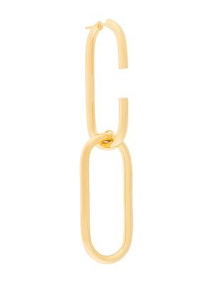 Maria Black Oval Link earring - Métallisé