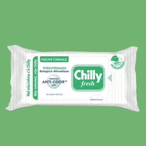 Chilly Intiemverzorging fresh doekje (12 st)