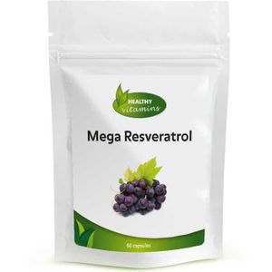 Mega Resveratrol | 100 mg | 100% puur | Vitaminesperpost.nl