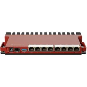 Mikrotik L009UiGS-RM bedrade router 2.5 Gigabit Ethernet, Gigabit Ethernet Rood
