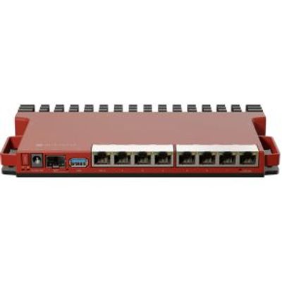 Mikrotik L009UiGS-RM bedrade router 2.5 Gigabit Ethernet, Gigabit Ethernet Rood