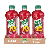 DubbelFrisss framboos cranberry pet (6x50cl)