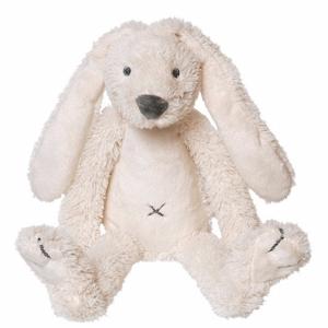 Happy Horse Knuffel konijn - pluche konijn Richie - wit - 28 cm - boerderij knuffel