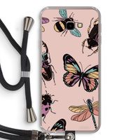 Tiny Bugs: Samsung Galaxy J4 Plus Transparant Hoesje met koord