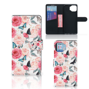 Motorola Moto G 5G Plus Hoesje Butterfly Roses