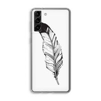 Pluim: Samsung Galaxy S21 Plus Transparant Hoesje