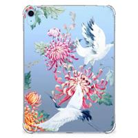iPad (2022) 10.9 Back Case Bird Flowers