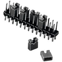 W & P Products 165-201-20-00 165-201-20-00 Kortsluitingsbrug Rastermaat: 2.54 mm Aantal polen per rij:2 Inhoud: 1 stuk(s) - thumbnail