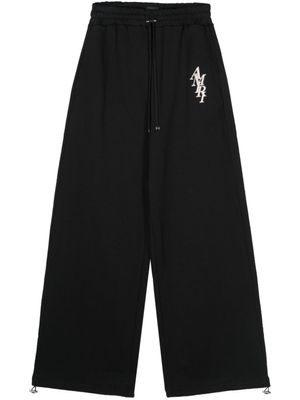 AMIRI Straight trainingsbroek met logo - Zwart