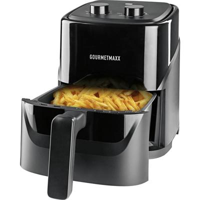 GourmetMaxx Airfryer 3.2 1300 W Timerfunctie, Instelbare temperatuur Zwart