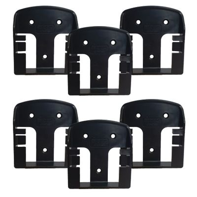 StealthMounts BM-CAS18-BLK-6 Accuhouder voor CAS accu&apos;s | Zwart | 6-pack - BM-CAS18-BLK-6