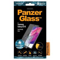 Samsung Galaxy S21 FE 5G PanzerGlass AntiBacterial Glazen Screenprotector - Case Friendly - Zwarte Rand - thumbnail