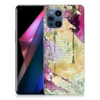 Hoesje maken OPPO Find X3 | X3 Pro Letter Painting - thumbnail