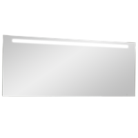 Storke Lucio rechthoekig badkamerspiegel 170 x 65 cm met spiegelverlichting en -verwarming