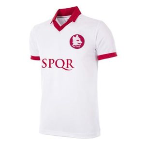 AS Roma SPQR Retro Voetbalshirt Europa Cup I Finale 1984