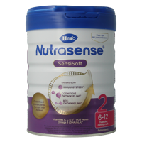 Nutrasense SensiSoft opvolgmelk 2 (6-12mnd) 800 Gram