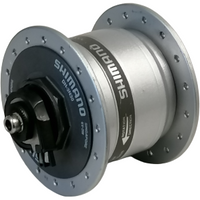 Shimano Naafdynamo 6v 3 watt 36 gaats uitvalnaaf zilver - thumbnail