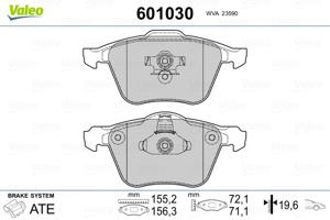 Valeo Remblokset 601030