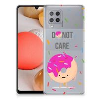 Samsung Galaxy A42 | Siliconen Case | Donut Roze