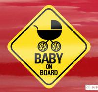 Sticker baby on board