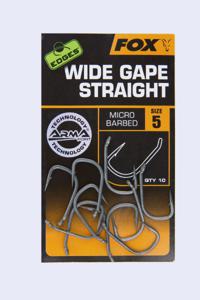 Fox Edges Armapoint Wide Gape Straight Size 5 10St.