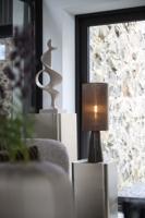 Light & Living Bruine tafellampMicky Ø 20cm - 1886061