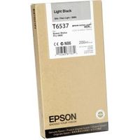 Epson inktpatroon light zwart T 653 200 ml T 6537 - thumbnail