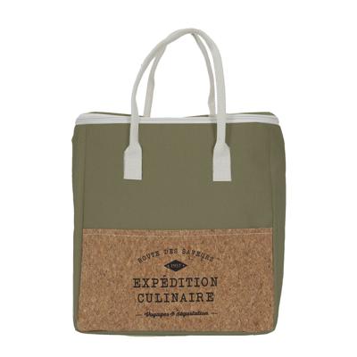 Cook Concept Koeltas Miami - voor lunch en drankjes - 17L - 30 x 28 x 28 cm - Draagband - groen