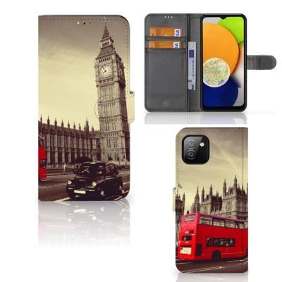 Samsung Galaxy A03 | Flip Cover | Londen | Portemonnee hoesje