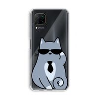 Cool cat: Huawei P40 Lite Transparant Hoesje